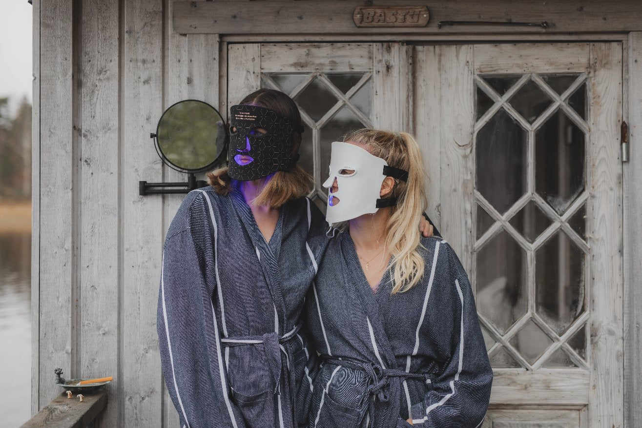 Rödljusterapi LED Mask 105 LED – Vit