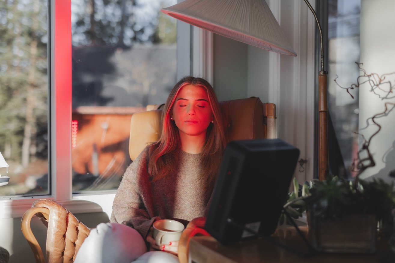 Rödljusterapi Lampa 60 LED 300W – Svart